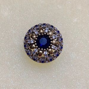 💙 Vintage Sterling Silver 925 Silver Plated Ring